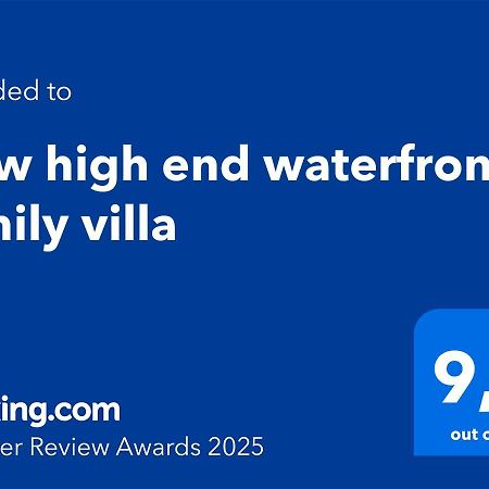 New High End Waterfront Family Villa สตาโวเริน ภายนอก รูปภาพ