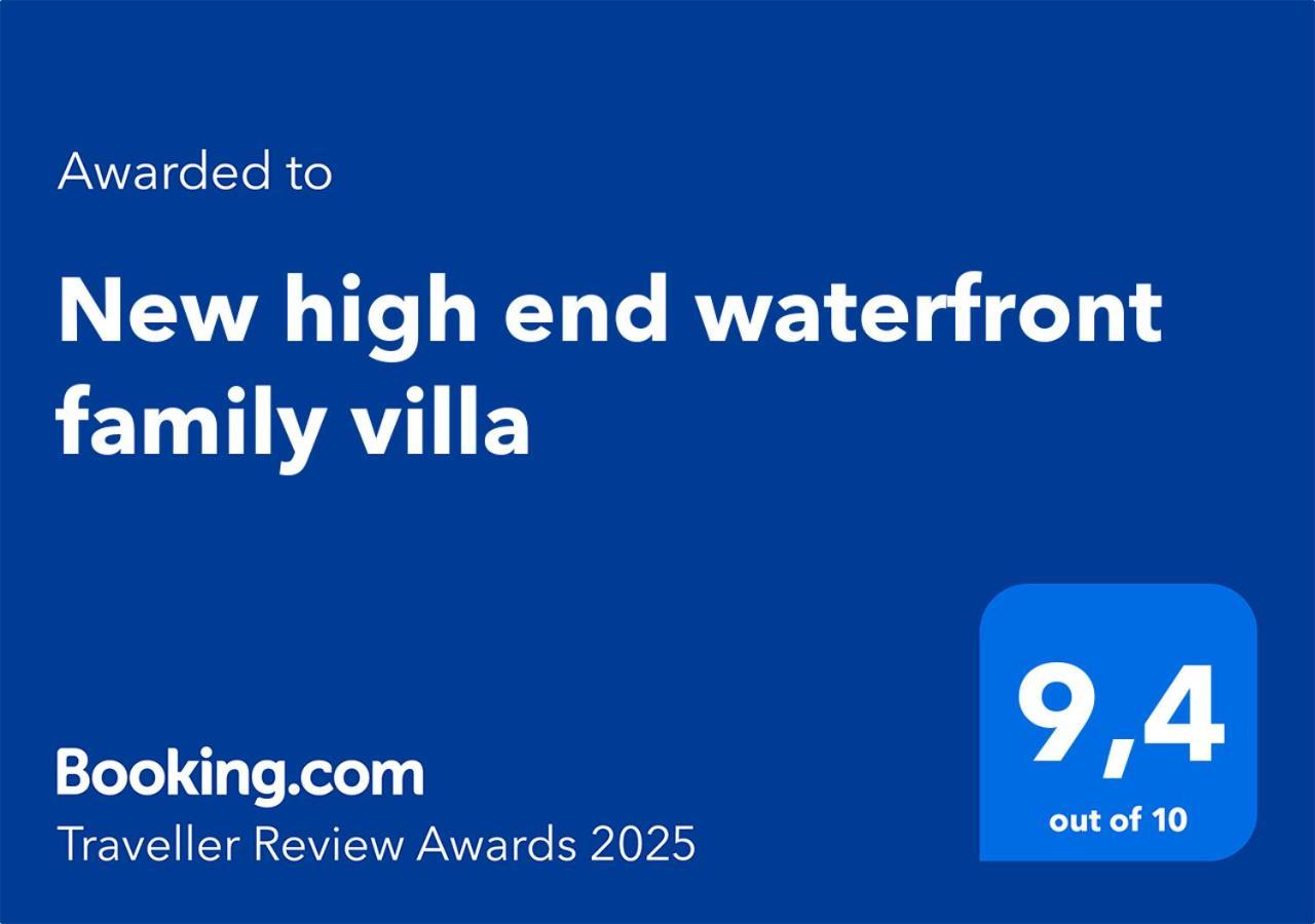 New High End Waterfront Family Villa สตาโวเริน ภายนอก รูปภาพ